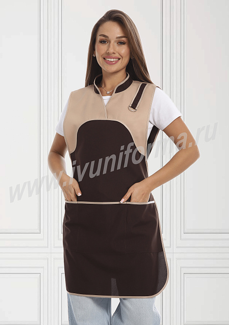 Фартук женский арт. УН-04-314-ГАБ